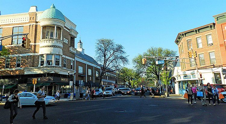 An Image Of Downtown Westfield, NJ